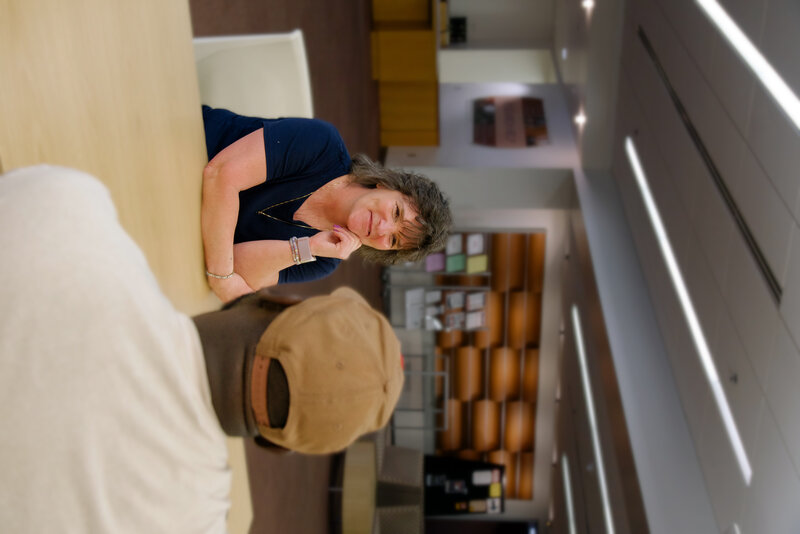 Christine in conversation